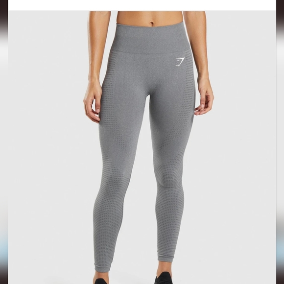 Gymshark Pants - Women's Gray High-Waisted Leggings